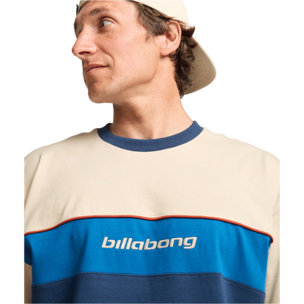 2026  Billabong  Männer Simulator Crew Strickoberteil 24A011601 - Oatmeal